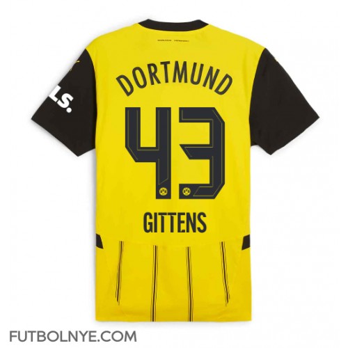 Camiseta Borussia Dortmund Jamie Bynoe-Gittens #43 Primera Equipación 2024-25 manga corta